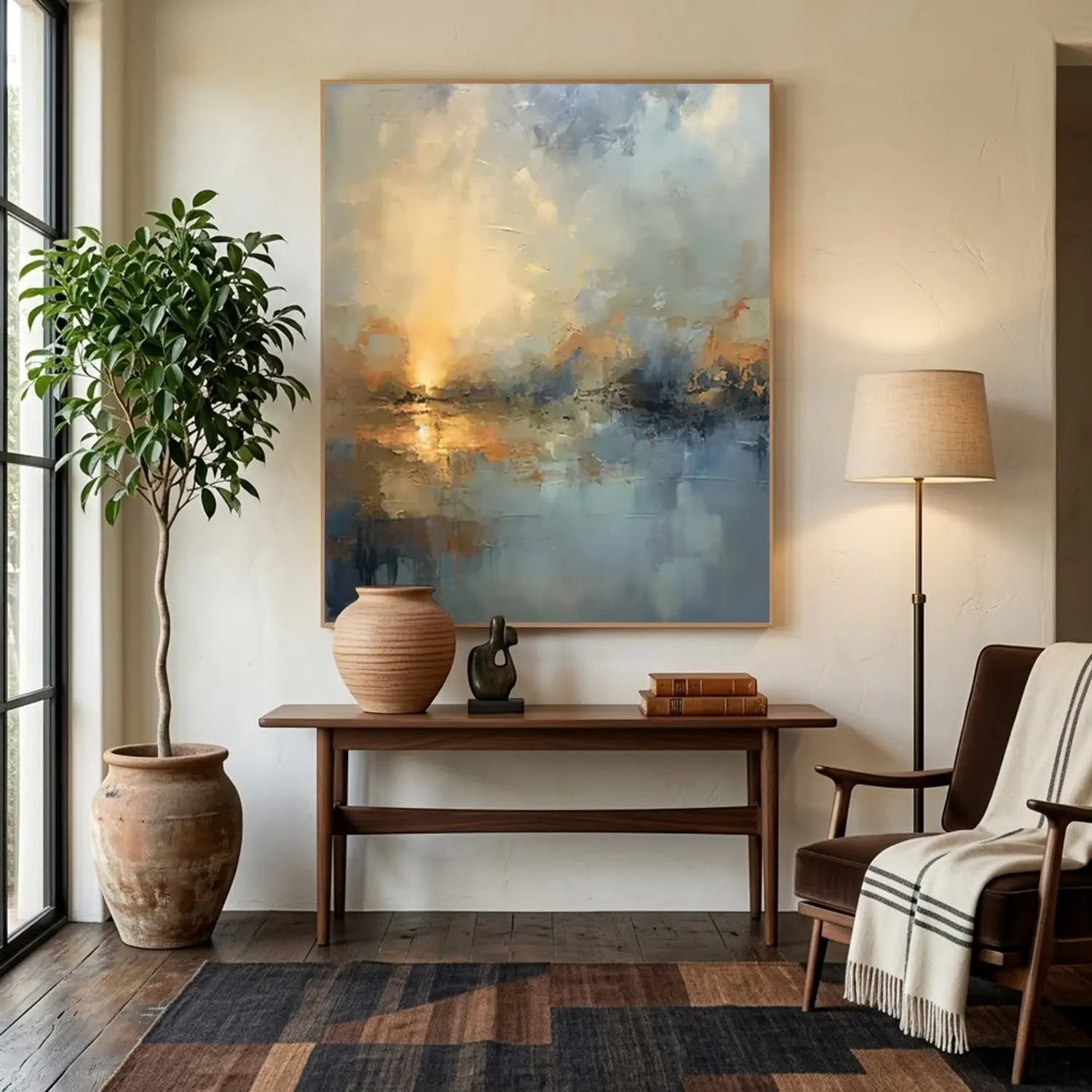 Abstract Painting Canvas