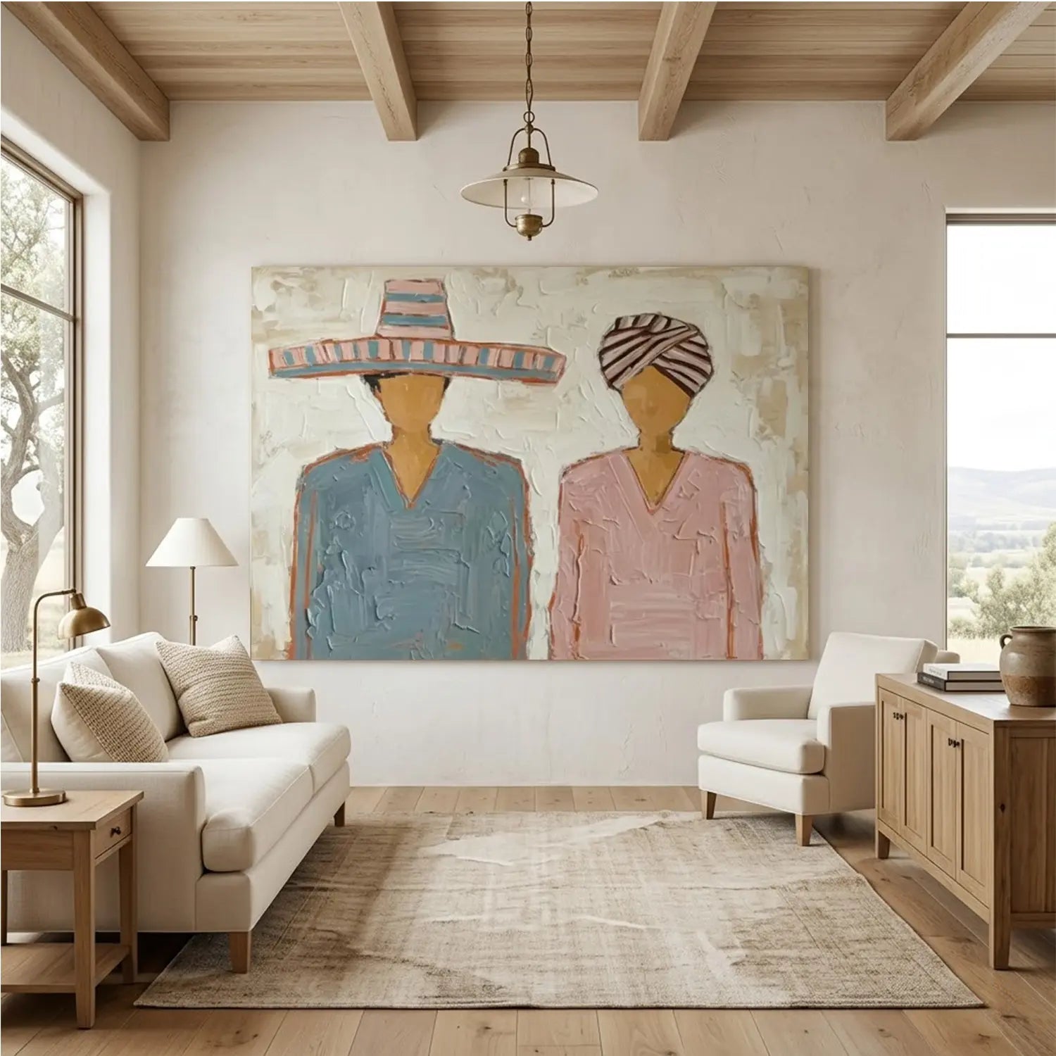 Vintage Americana Art | Quiet Companions