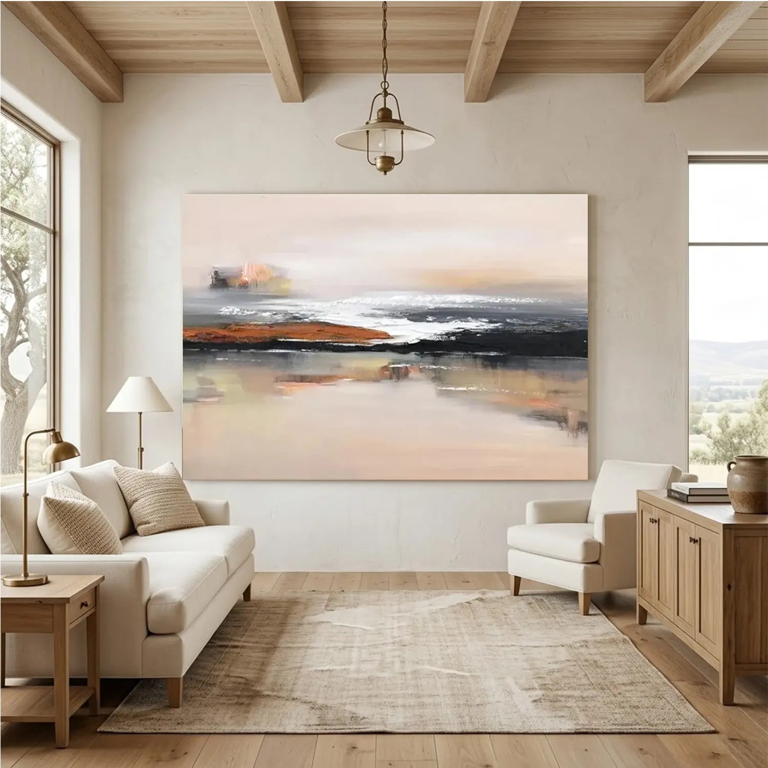 Abstract Painting Canvas