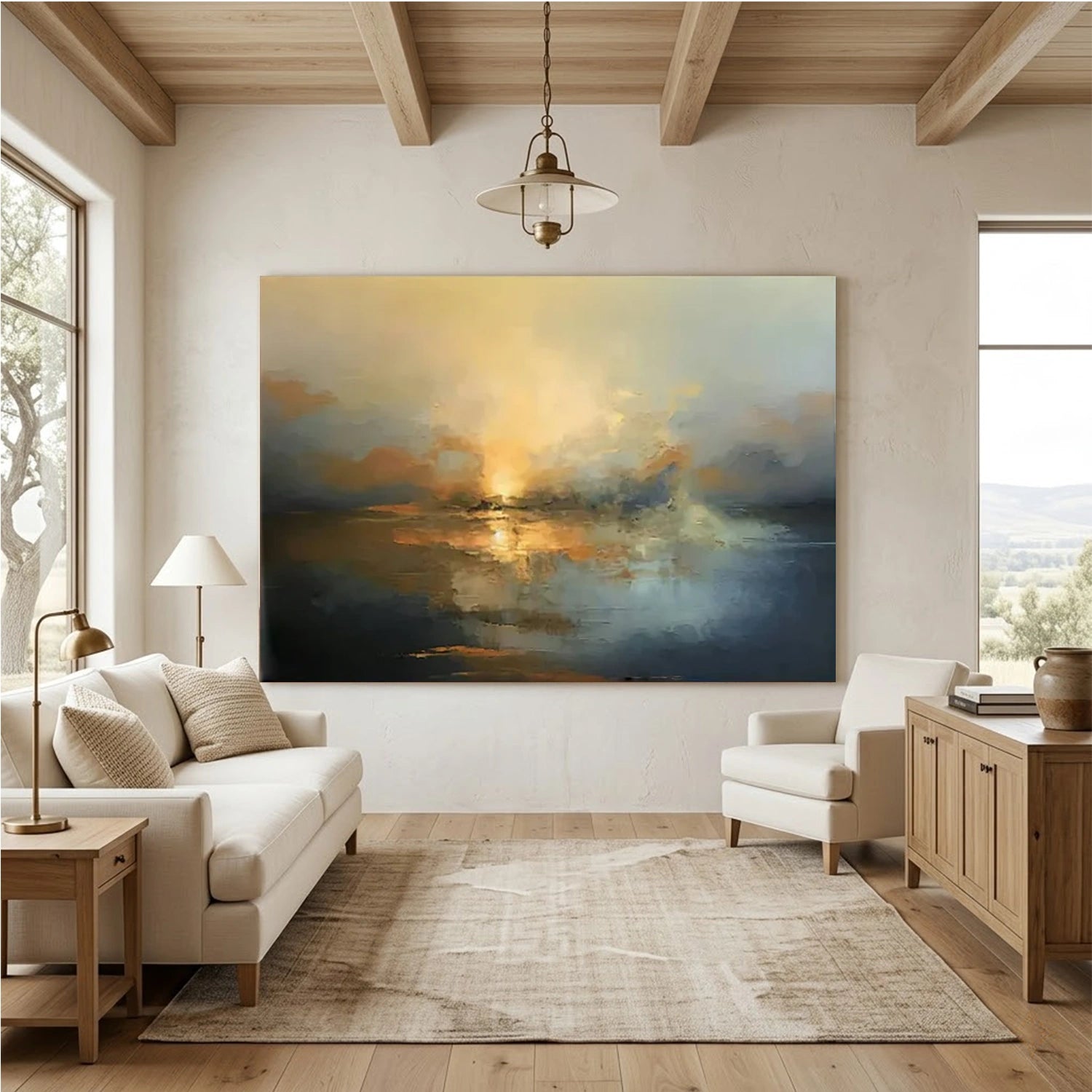 Abstract Canvas Art #WS624