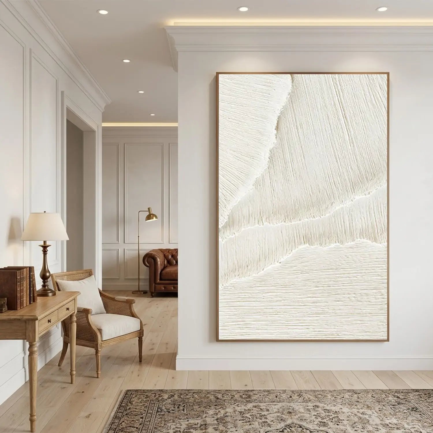 Plaster Art Minimalist Textured Painting