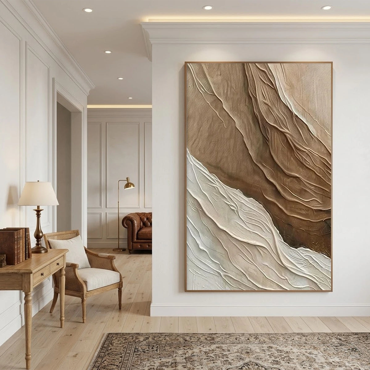Minimalist Textured Canvas Art #MW018
