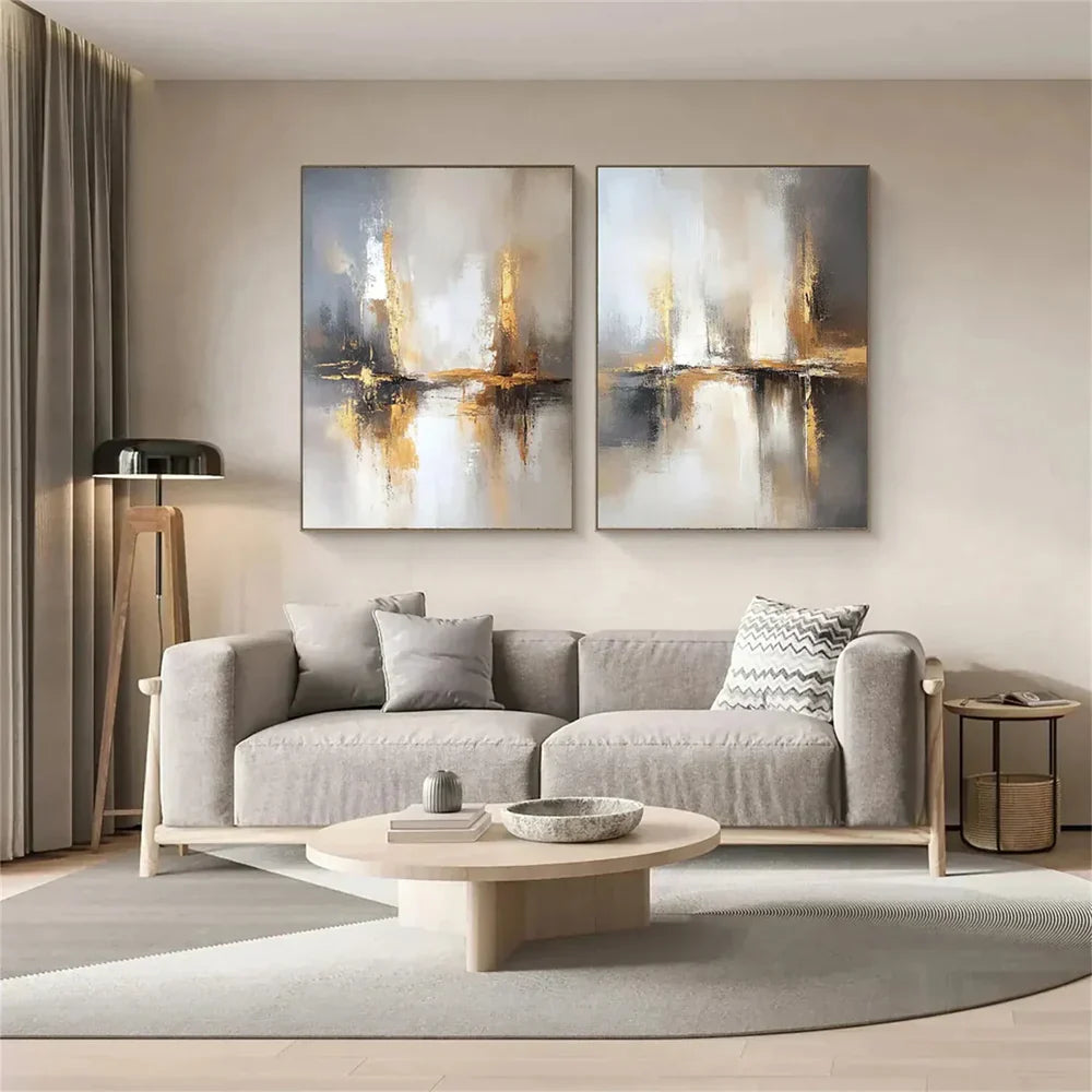 Abstract Painting Set of 2 #AB 247