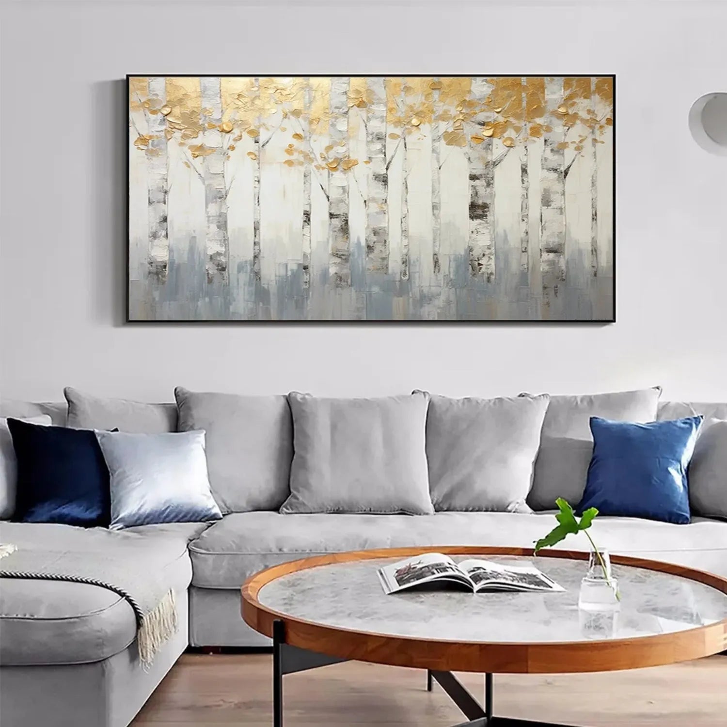 Tree Abstract Textured Wall Art #TP051