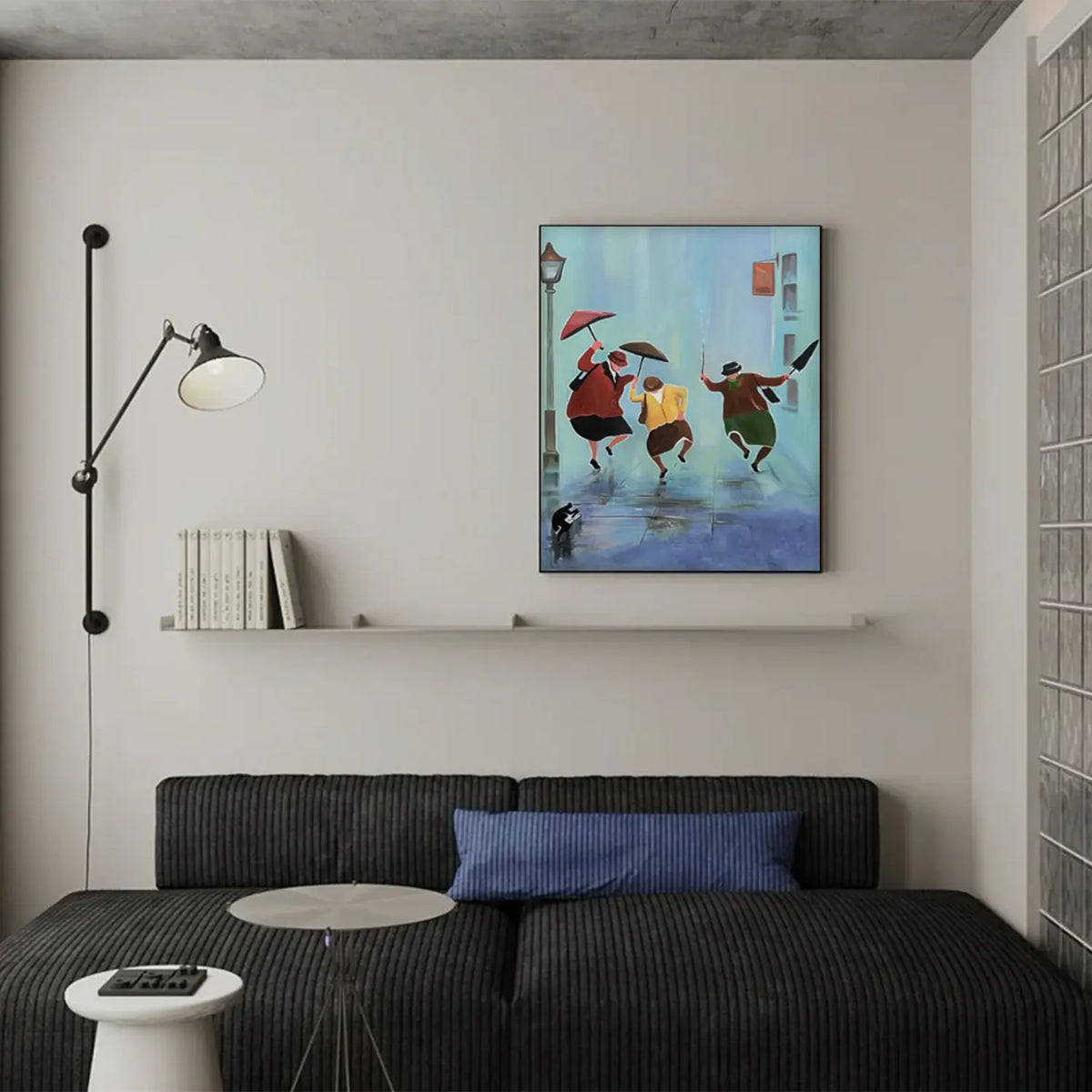 Abstract Portrait Canvas Art #AW157