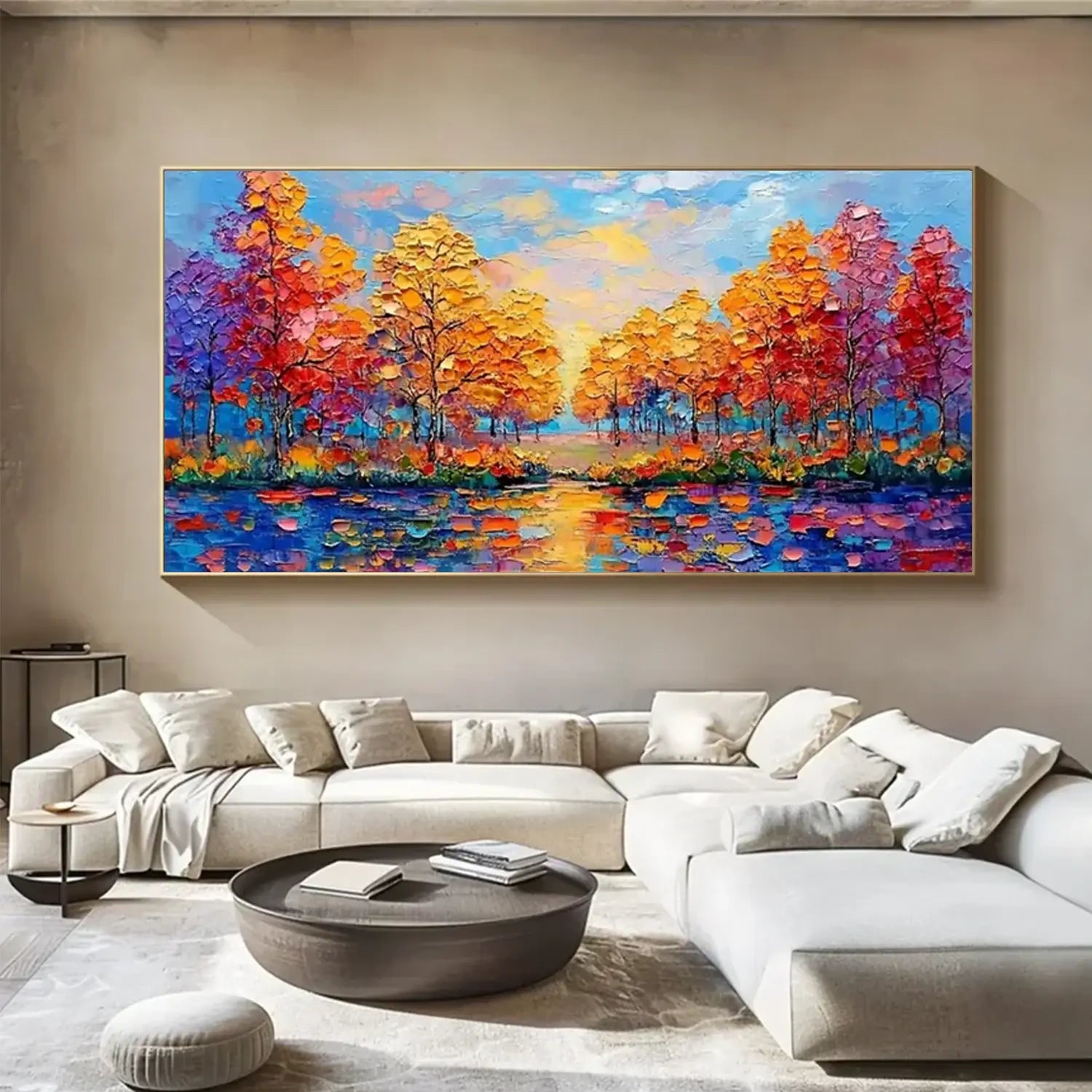 Flower And Tree Painting