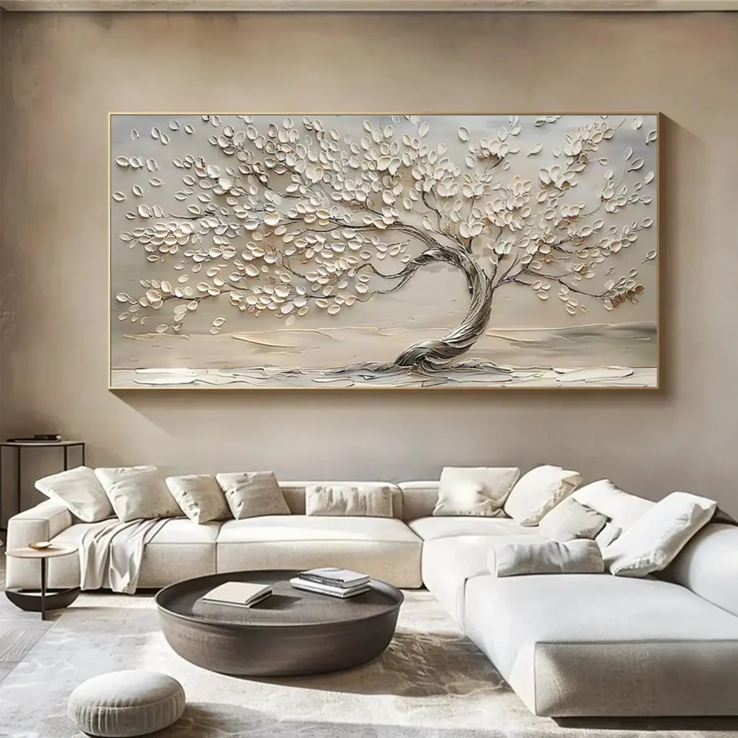 Tree Abstract Textured Wall Art