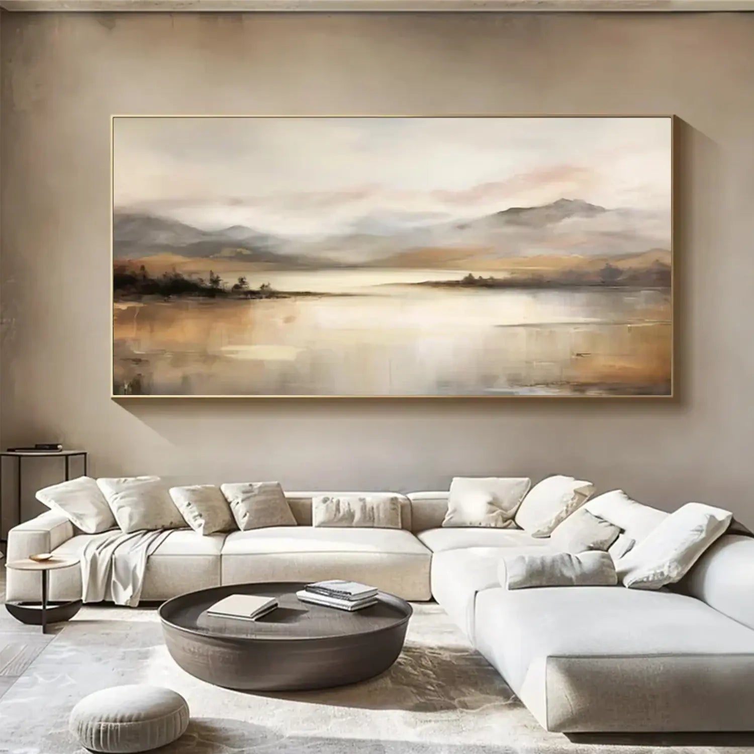 Abstract Mountain Canvas Art