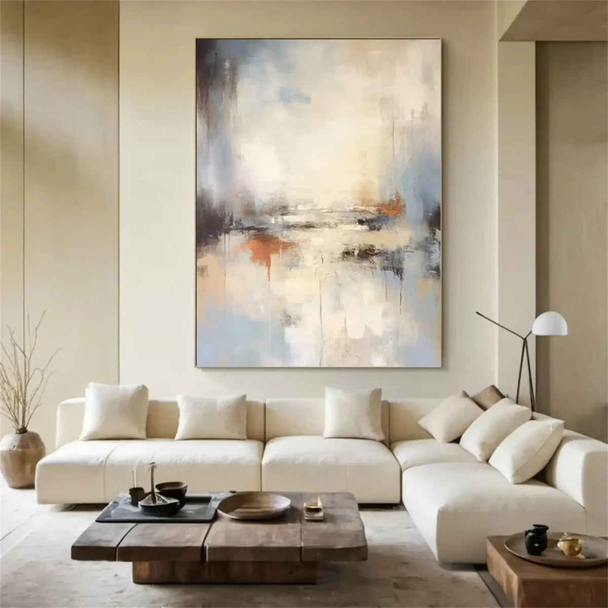 Abstract Painting Canvas #AW004