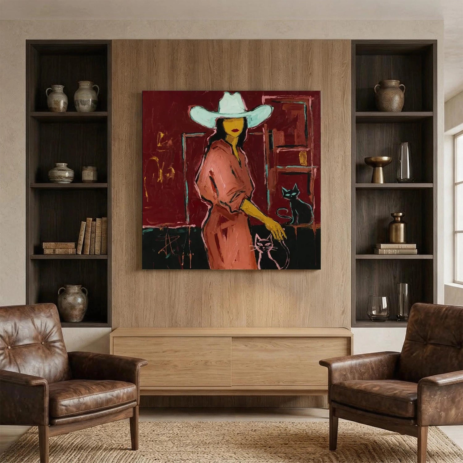 POP Art Cowgirl | Cats