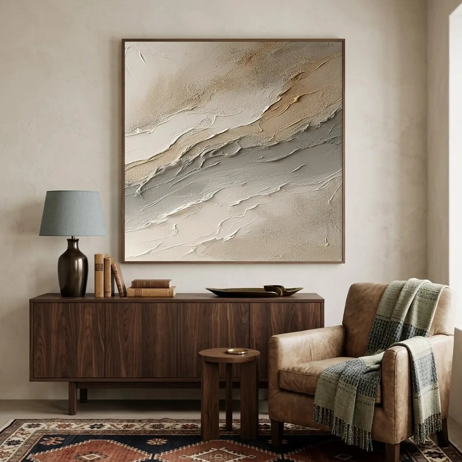 Abstract Textured Wall Art