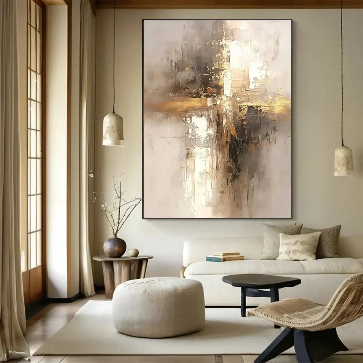 Abstract Painting Canvas