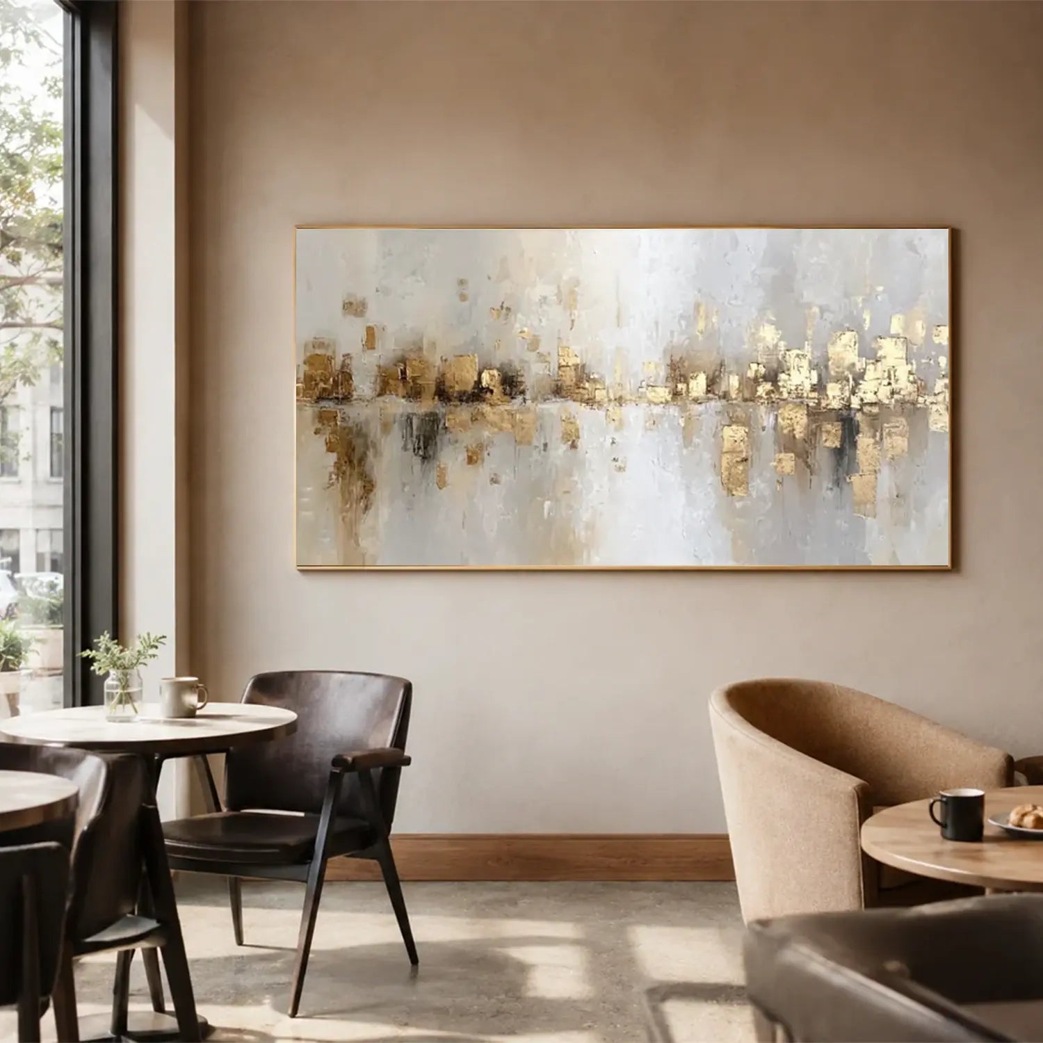 Abstract Canvas Wall Art #AW156