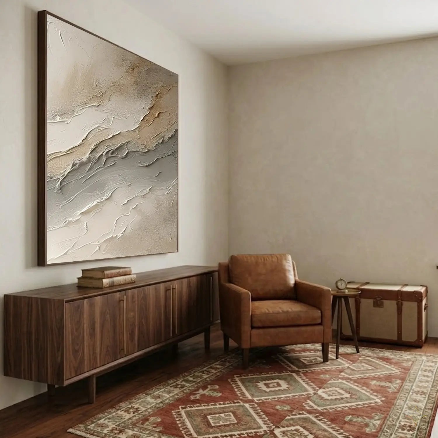 Abstract Textured Wall Art