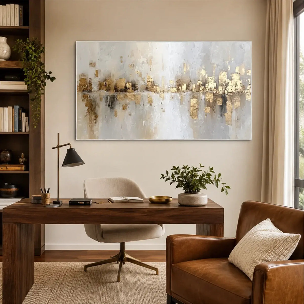 Abstract Canvas Wall Art #AW156