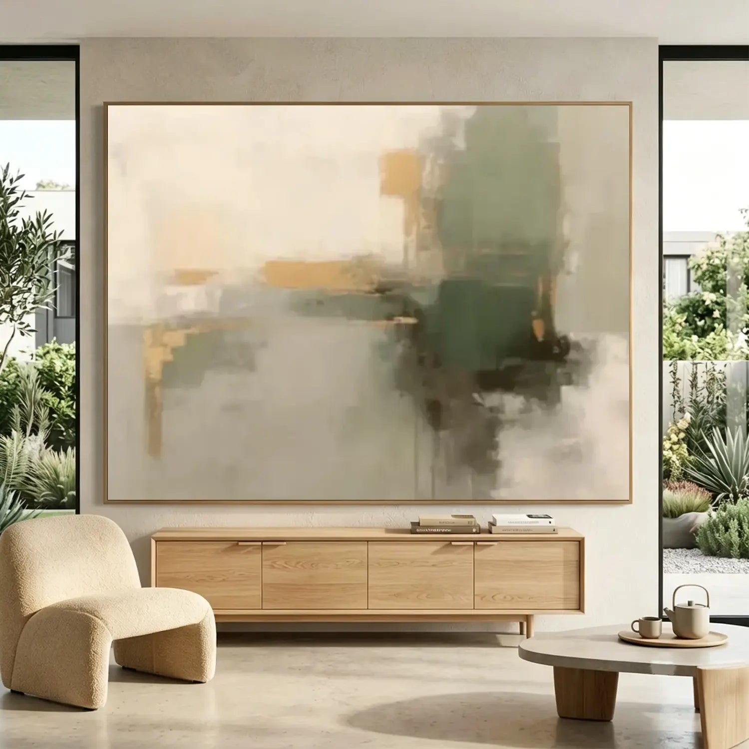 Abstract Painting Canvas