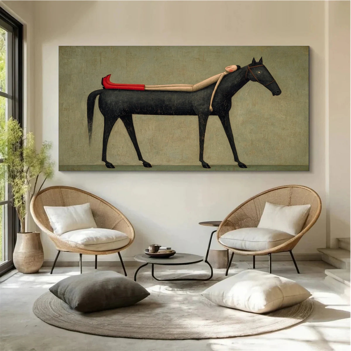 Vintage Americana Art Dreamy Companion #VA100