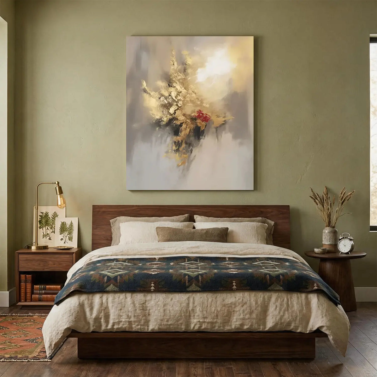 Abstract Painting Canvas #AW016