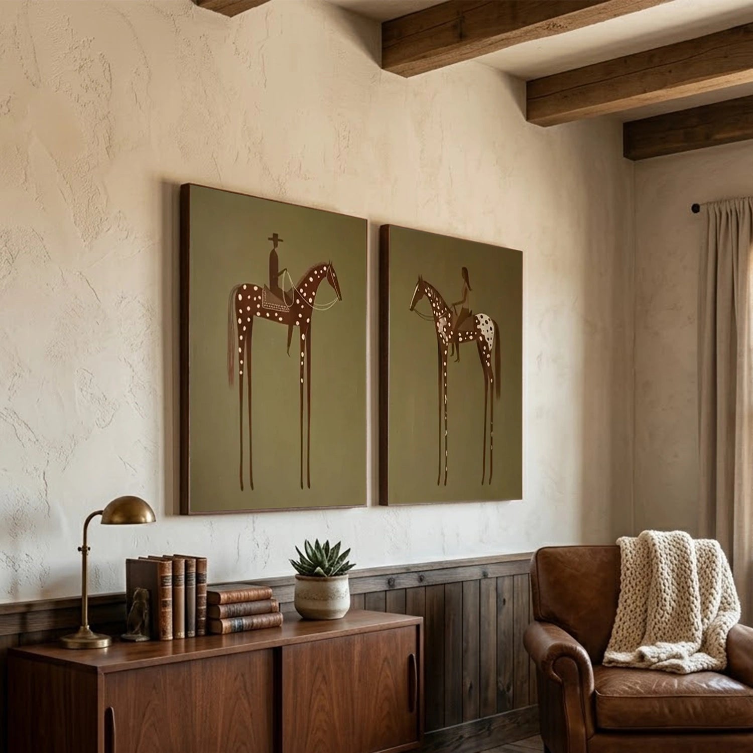 Vintage Americana Art | Spotted Reverie