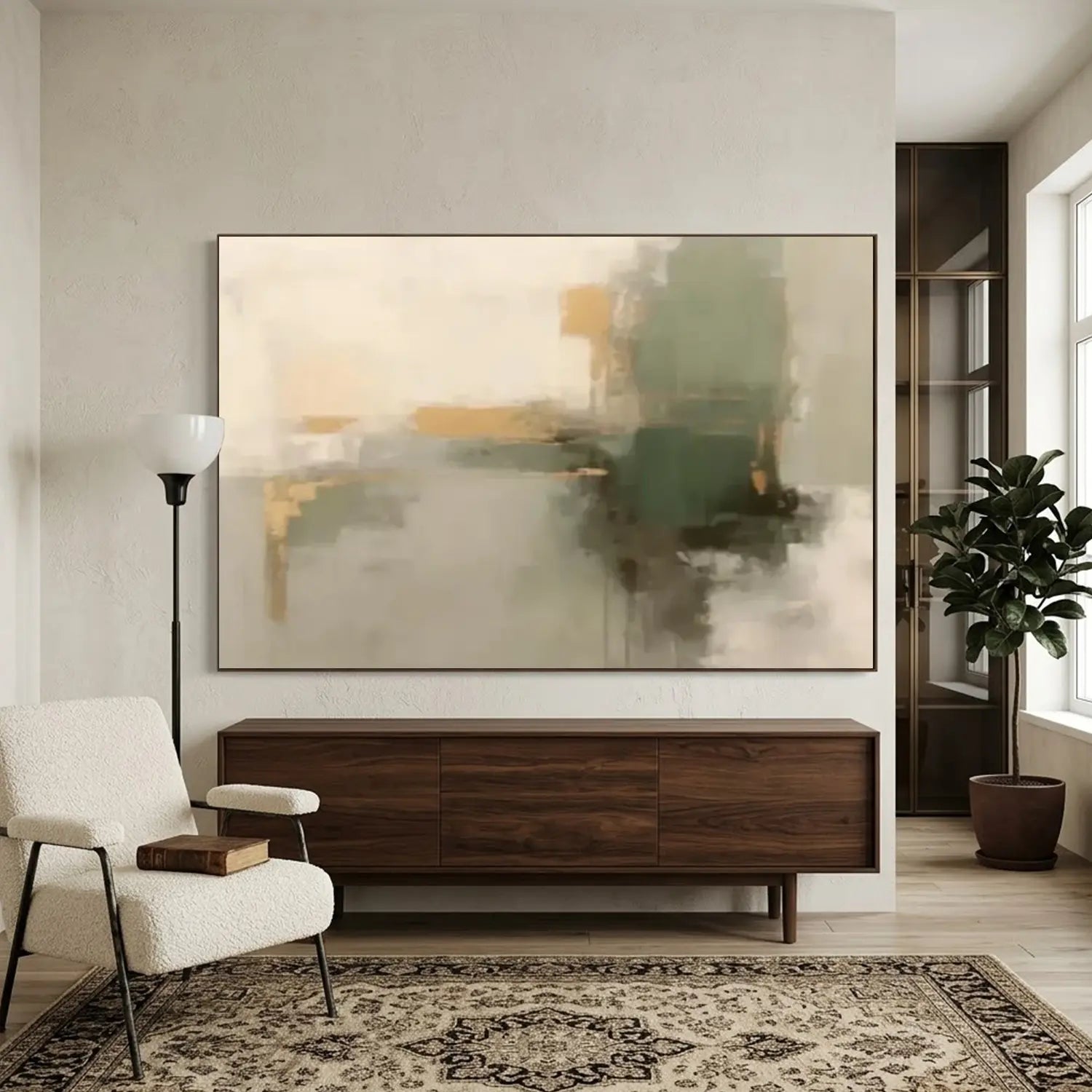 Abstract Painting Canvas