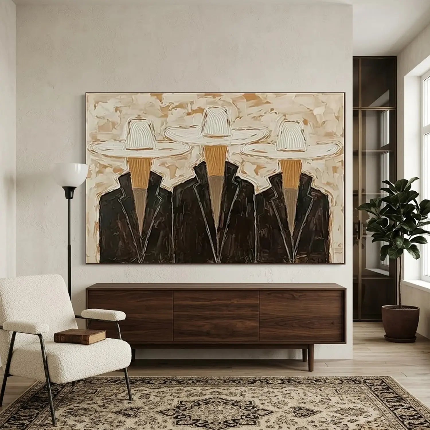 Vintage Americana Art | Sombrero Sonata