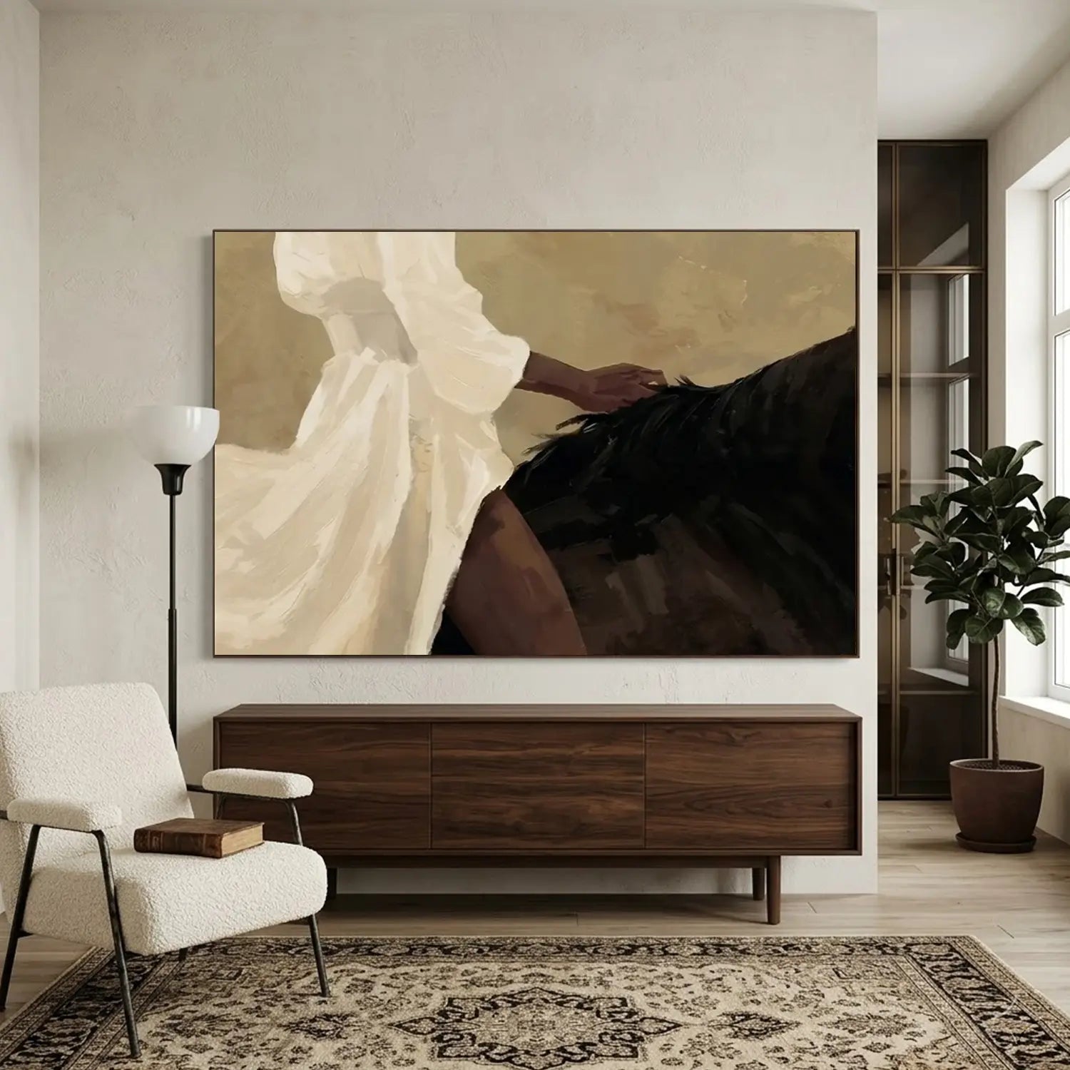 Vintage Americana Art | Quiet Saddle Grace