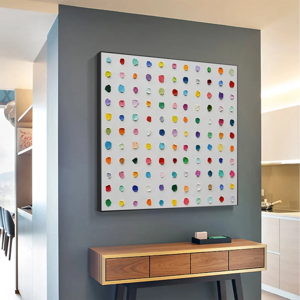 Abstract Textured Wall Art #AW192