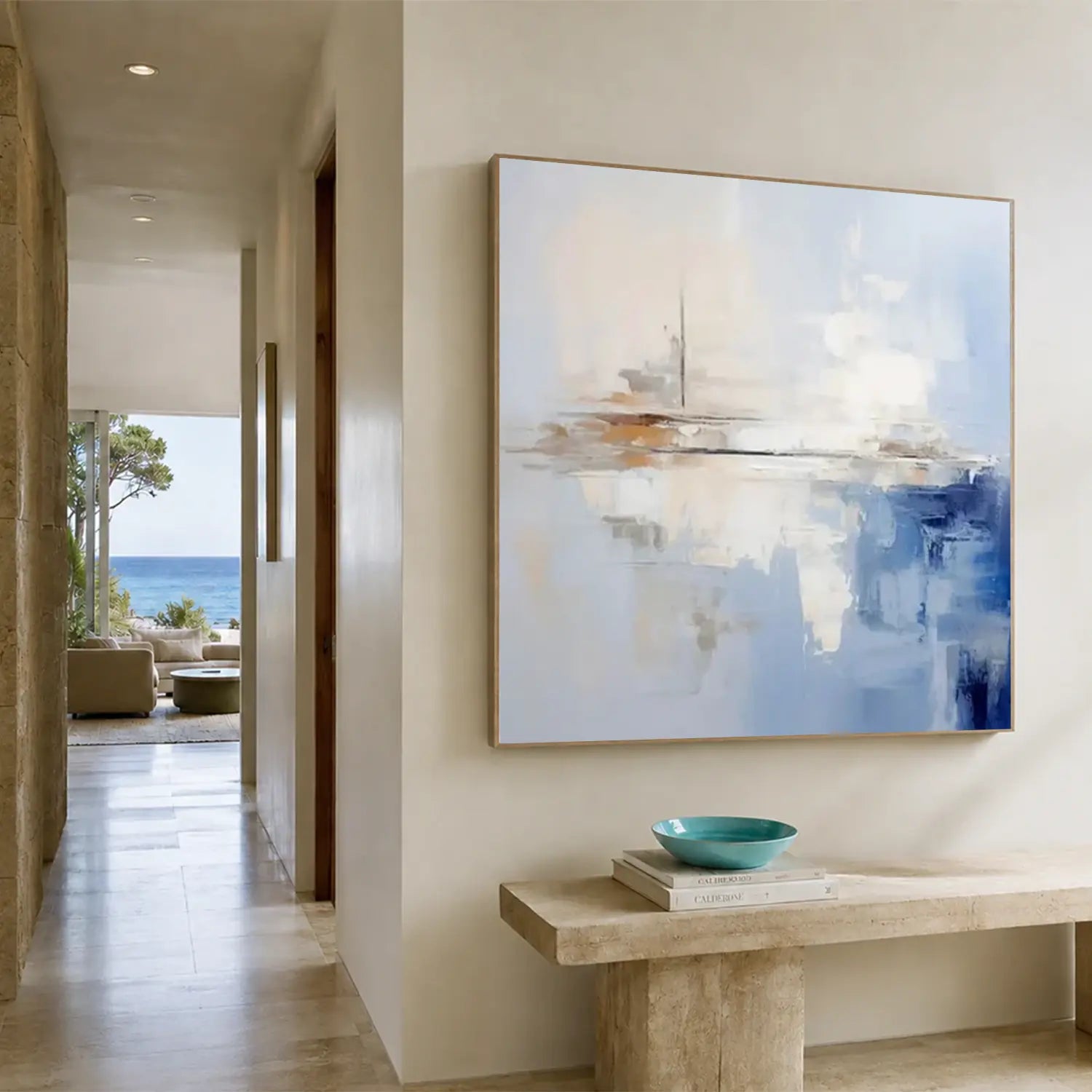 Abstract Painting Canvas #AW008