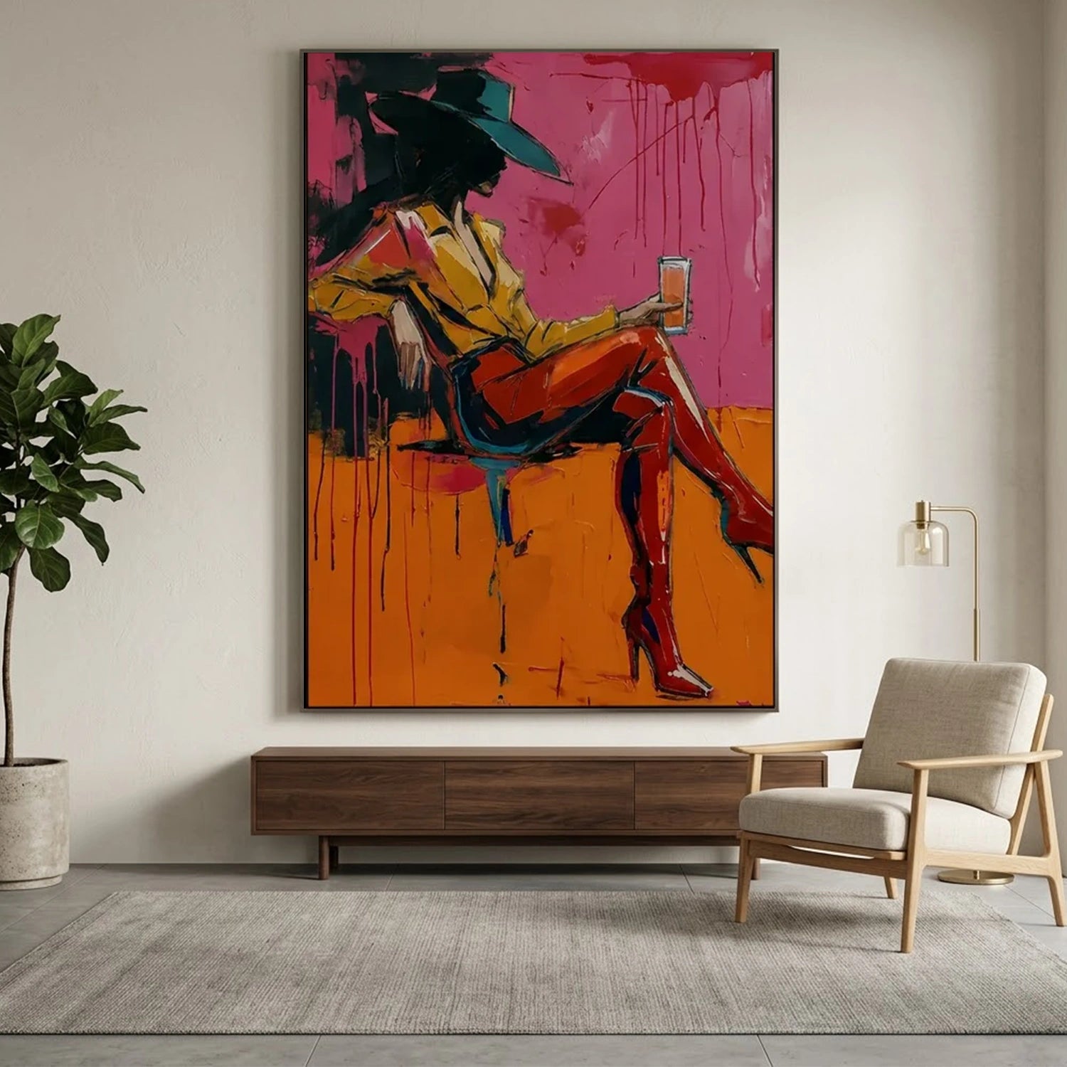 POP Art | Neon Cowgirl