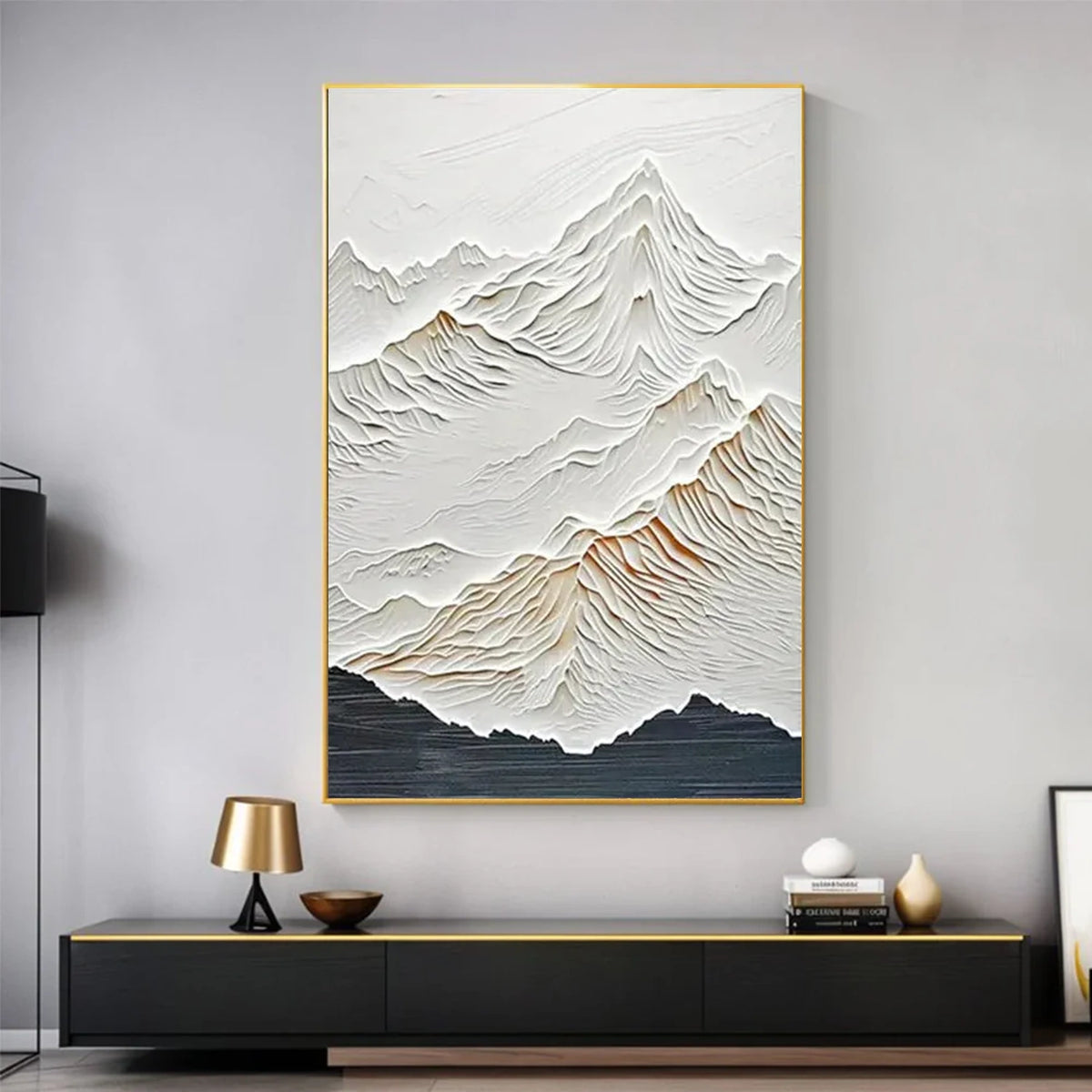 Mountain Textured Canvas Art #MM029