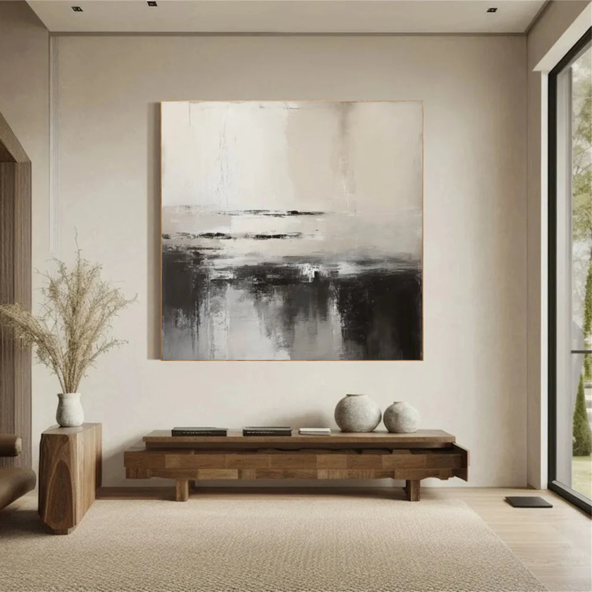 Abstract Textured Wall Art #AW193