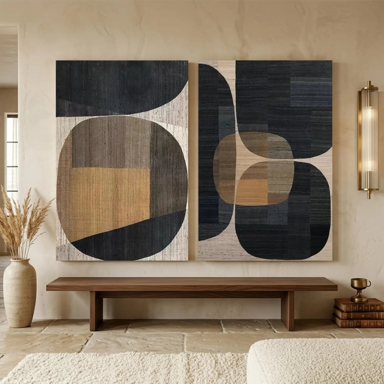 Abstract Tranquility Set of 2
