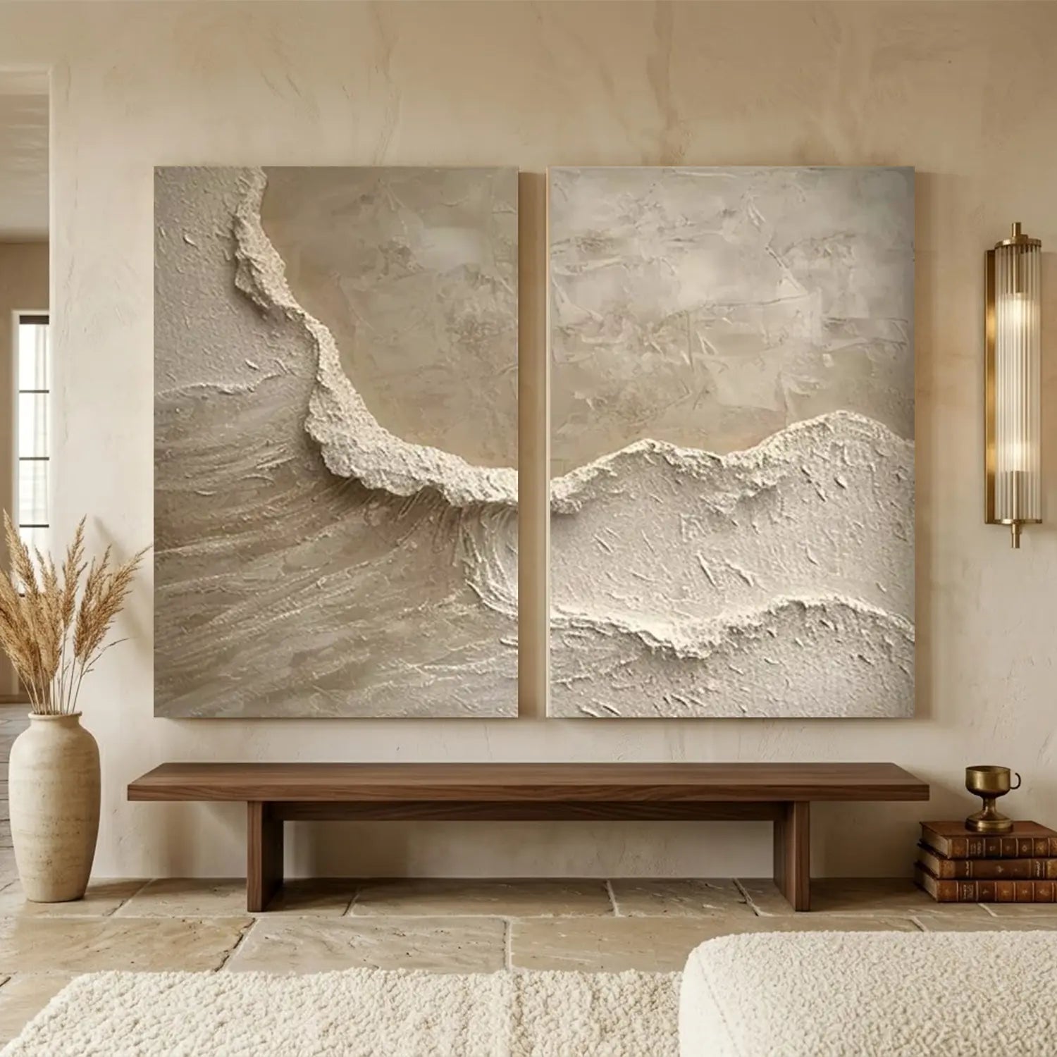 Ocean And Sky Painting Set of 2