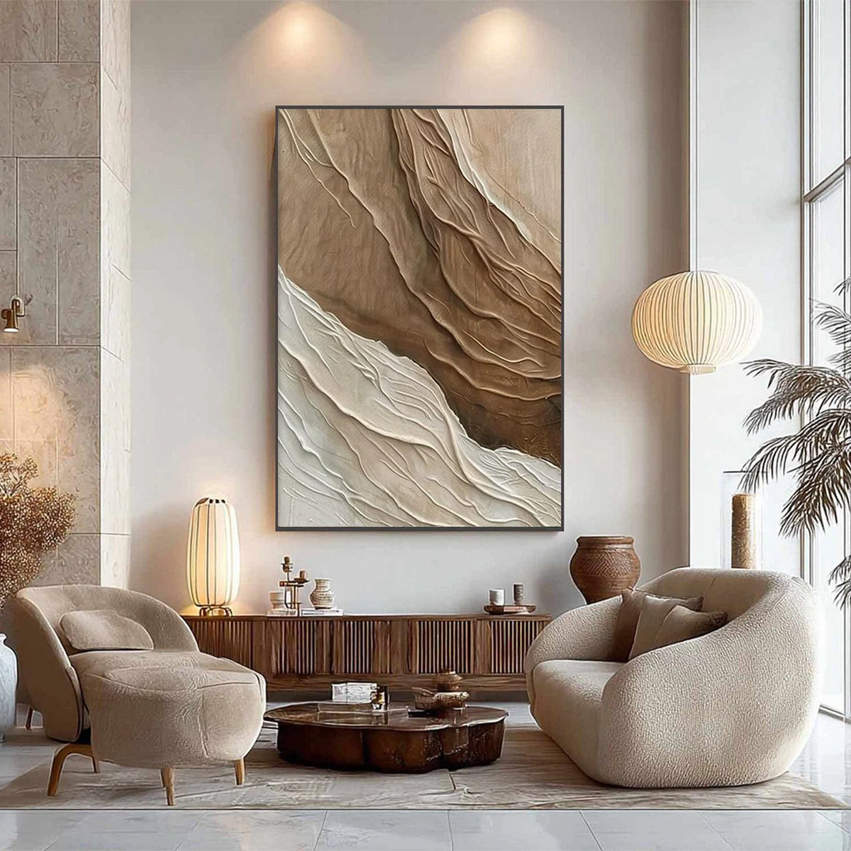 Minimalist Textured Canvas Art #MW018