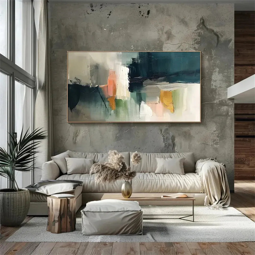 Colorful Abstract Painting Canvas #AP113