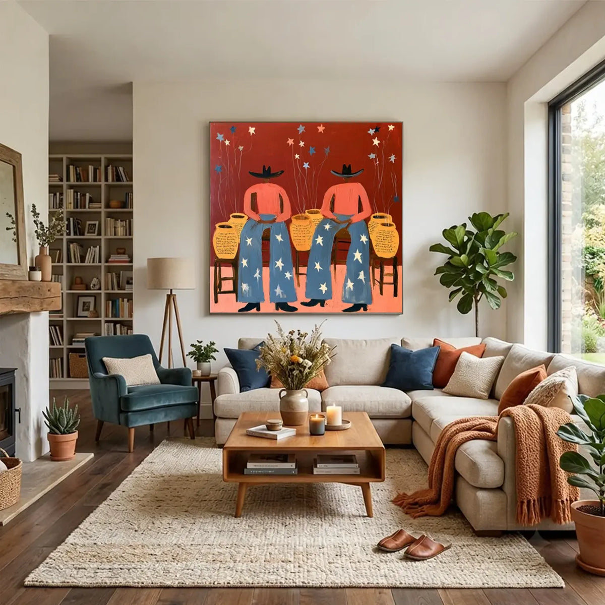 Vintage Americana Art Stellar Whisper#VA089