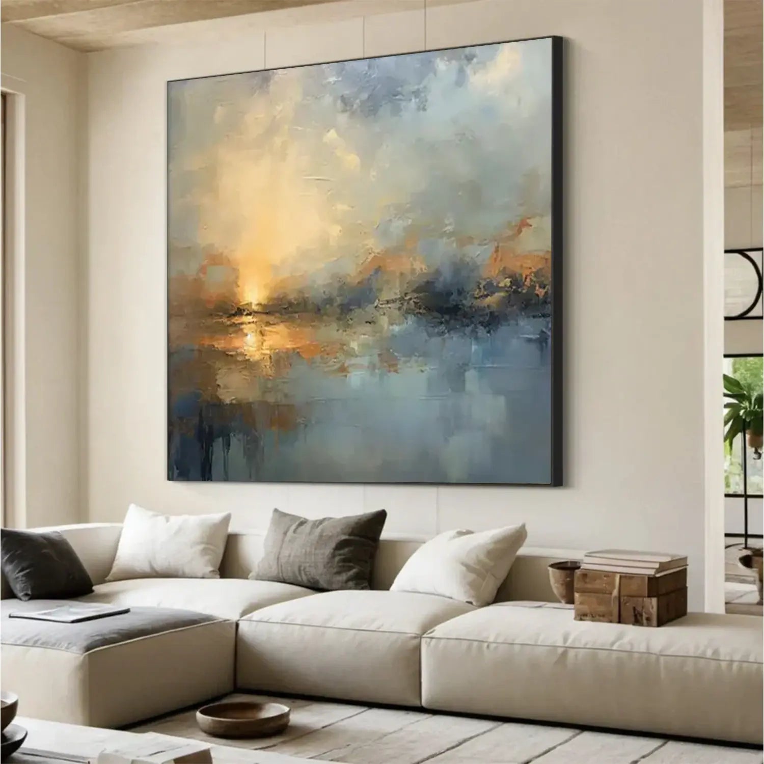 Abstract Painting Canvas