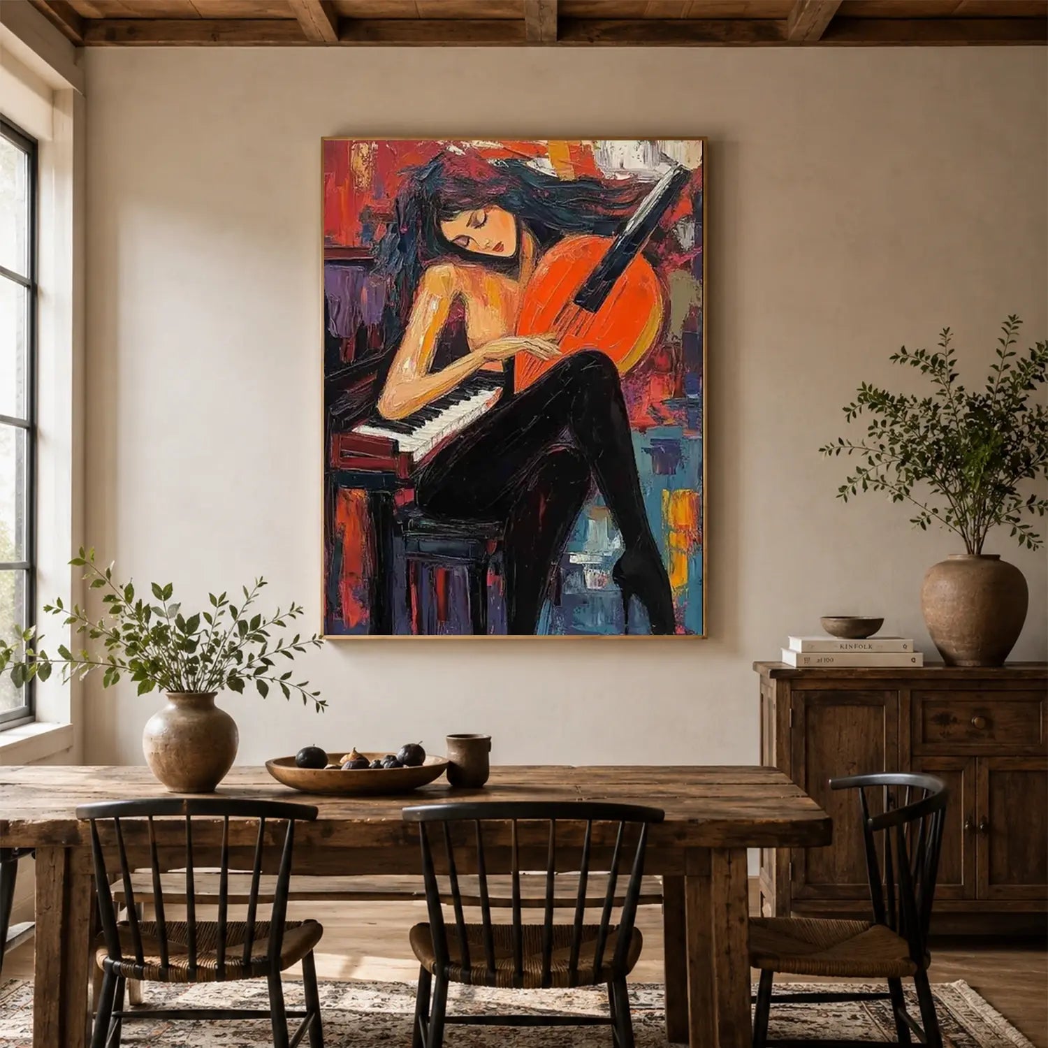 Abstract Portrait Canvas Art