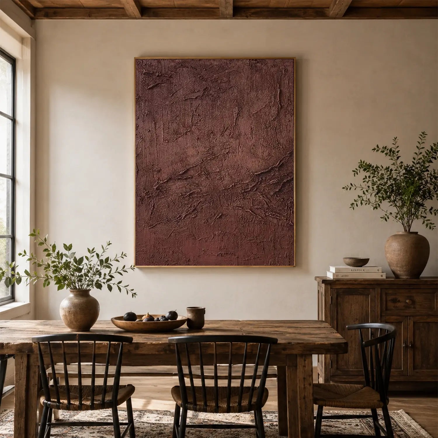 Minimalist Textured Painting Canvas #MW015