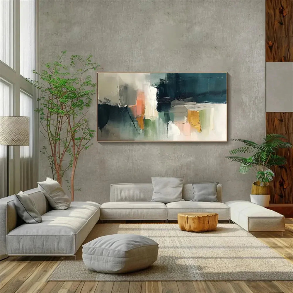 Colorful Abstract Painting Canvas #AP113