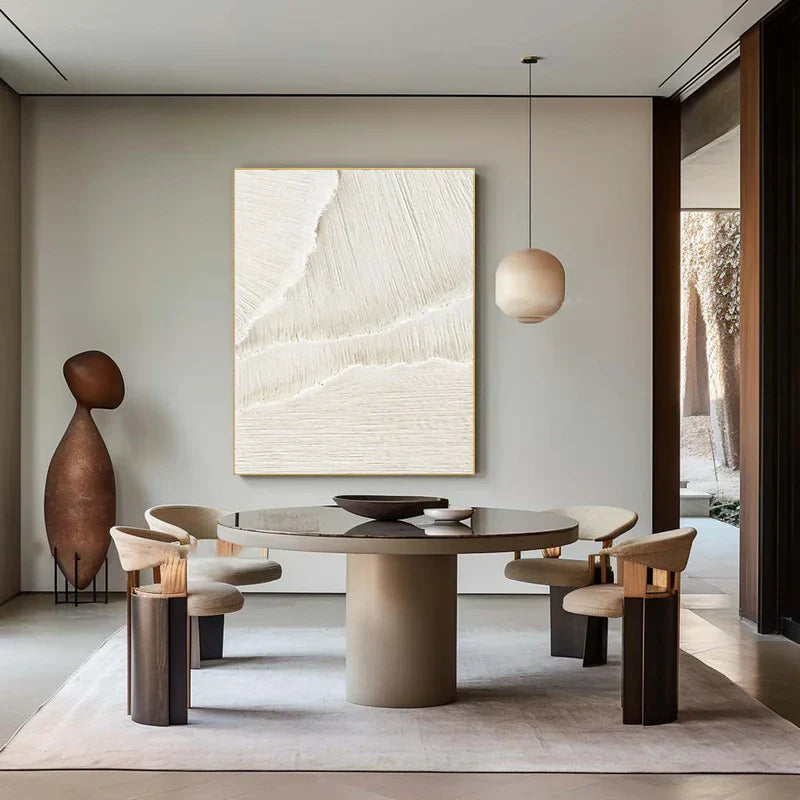 Plaster Art Minimalist Textured Painting #MM017