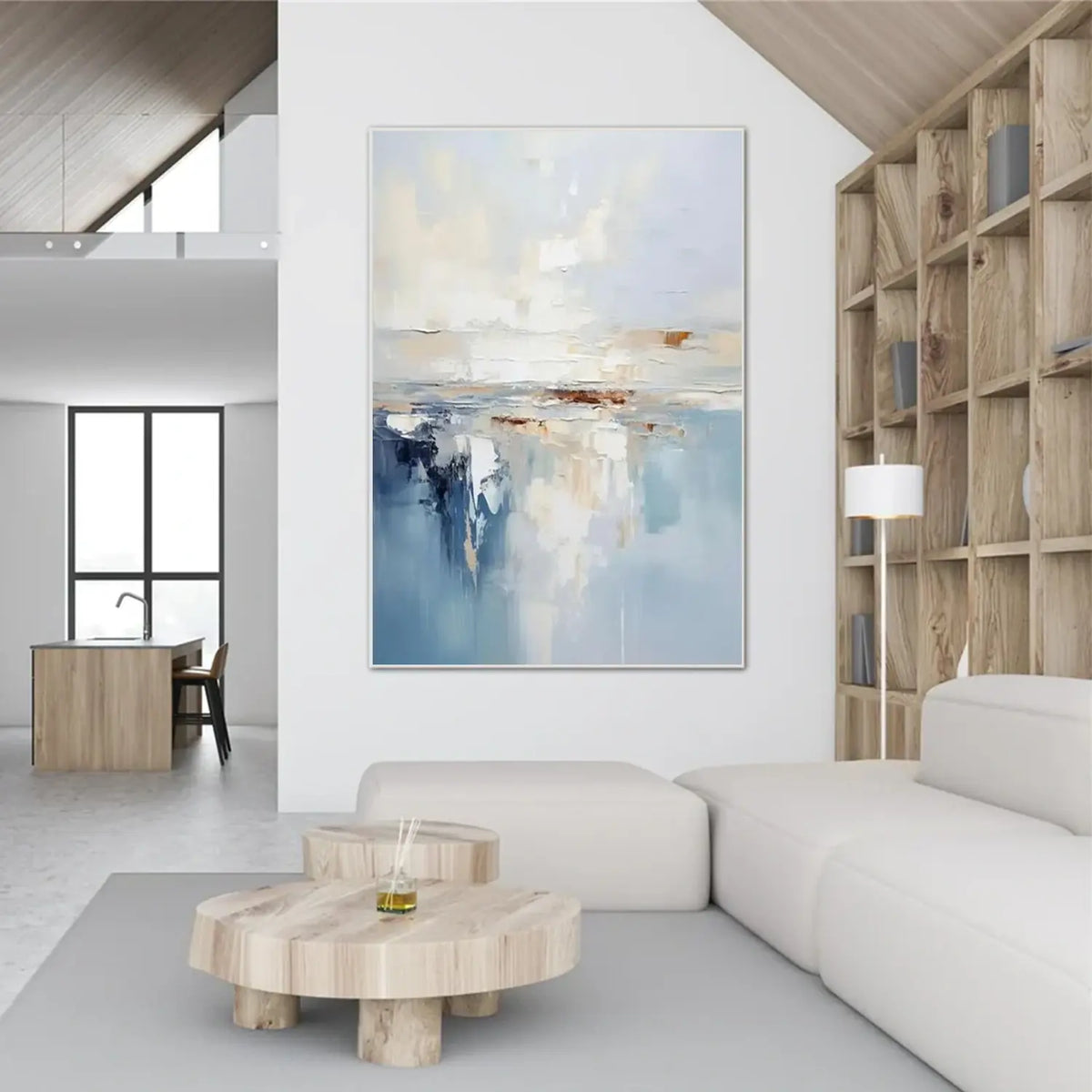 Abstract Painting Canvas #AW010
