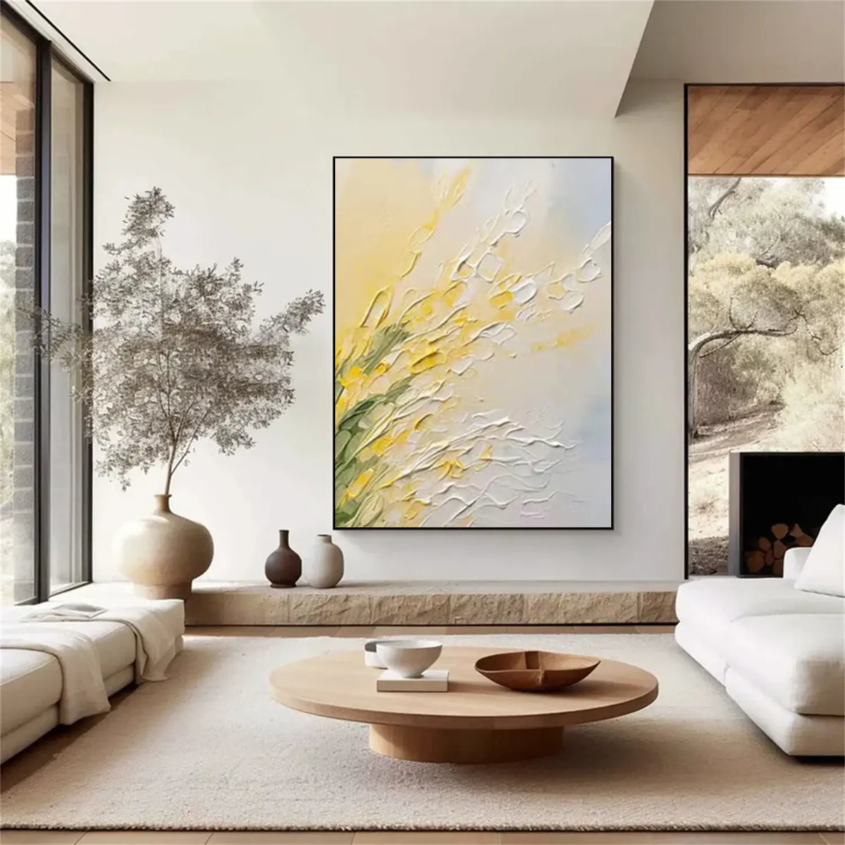 Abstract Textured Wall Art #AW160