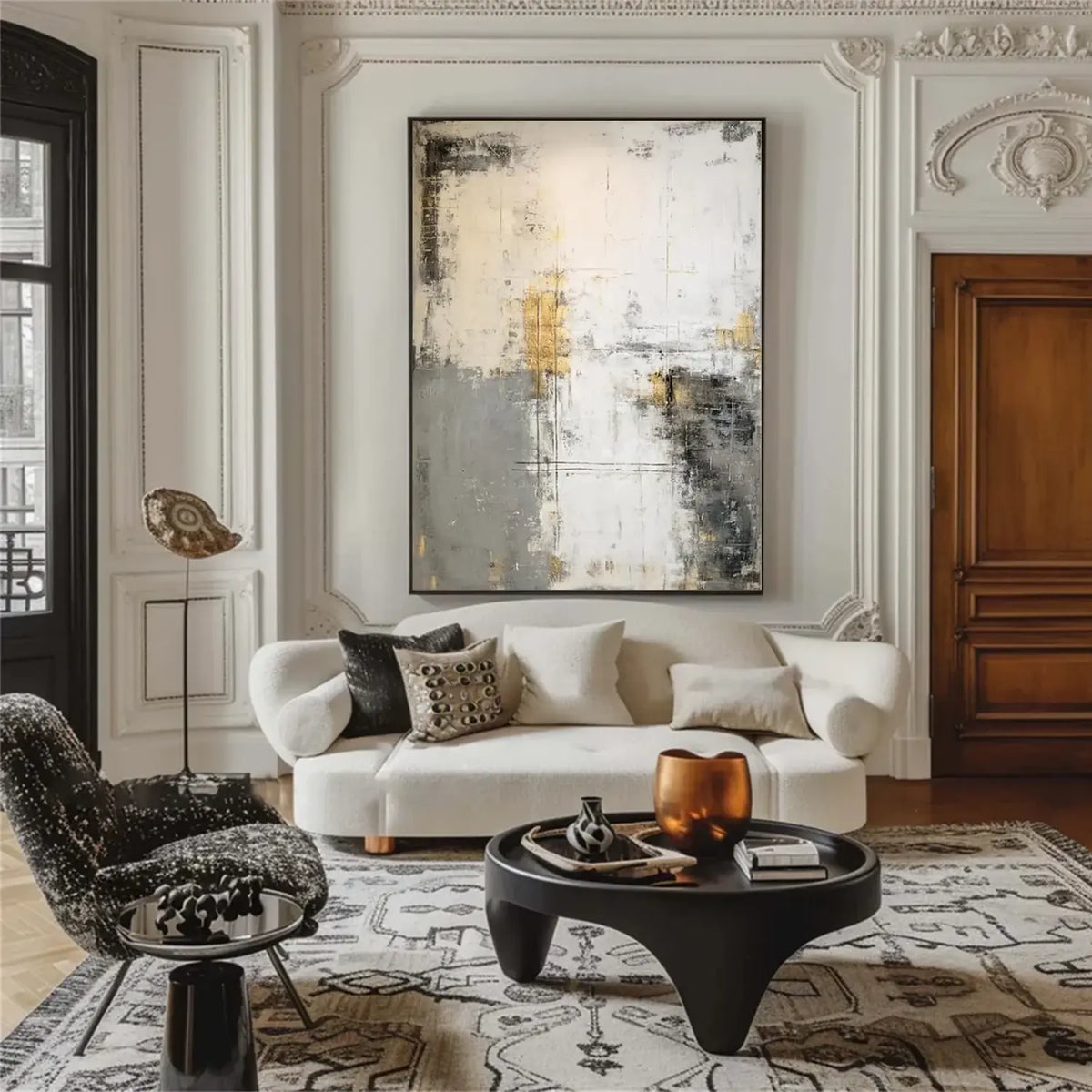 Abstract Canvas Wall Art #AW148