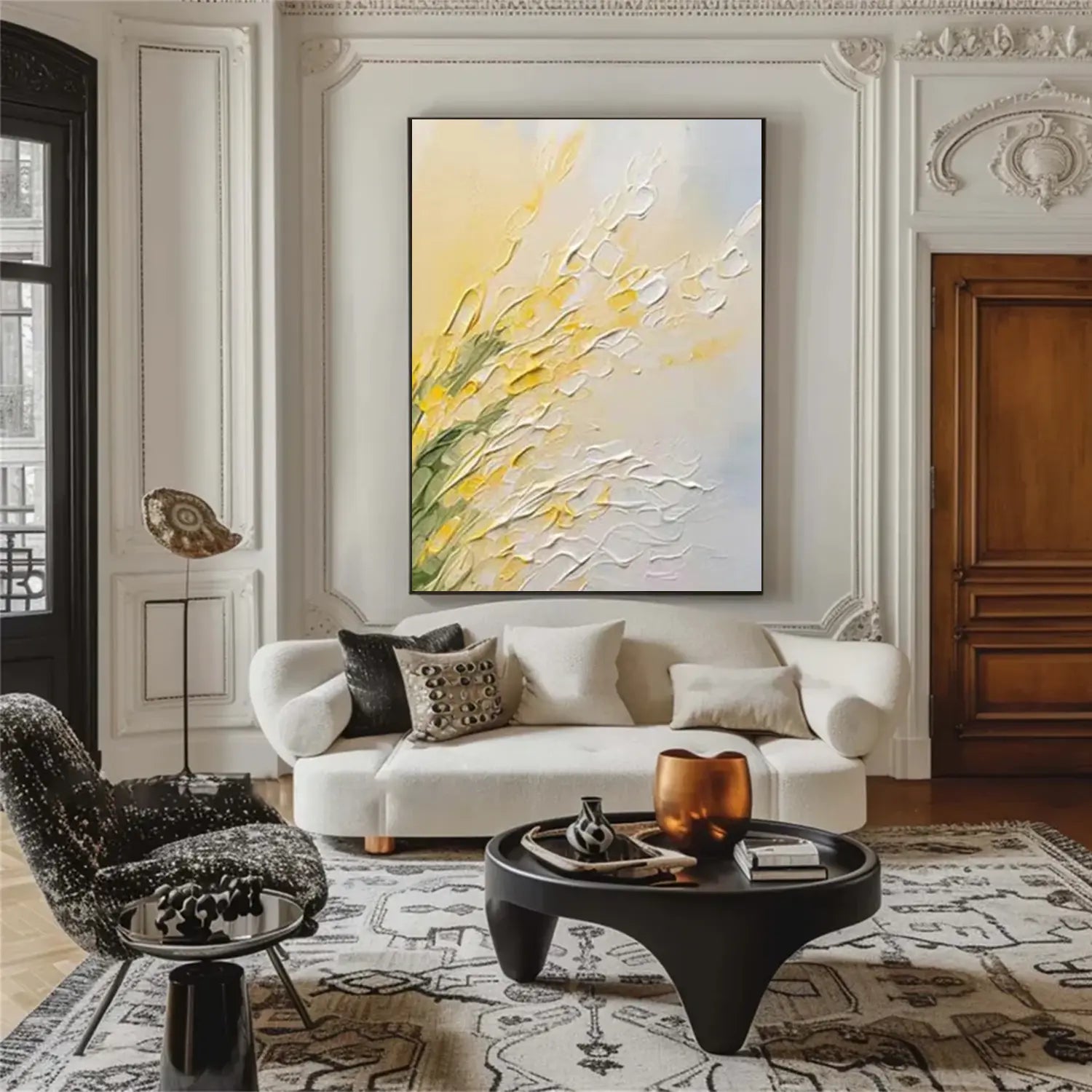 Abstract Textured Wall Art #AW160