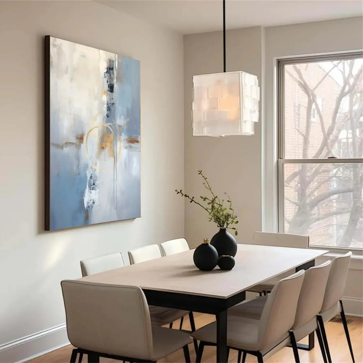 Abstract Painting Canvas #AW006