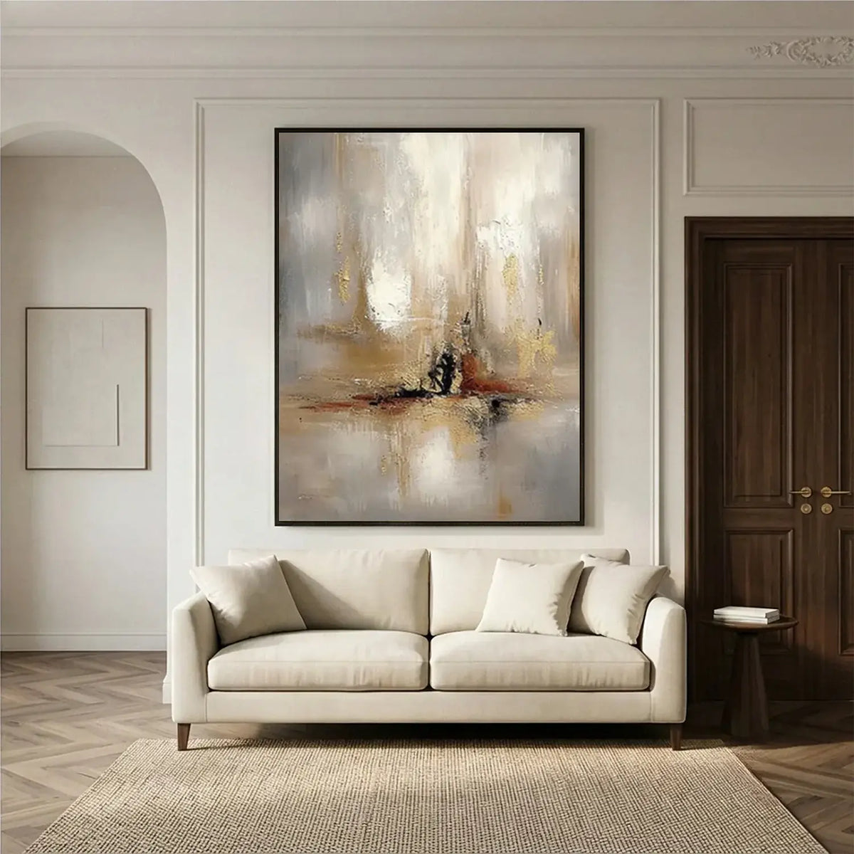 Abstract Painting Canvas #AW015