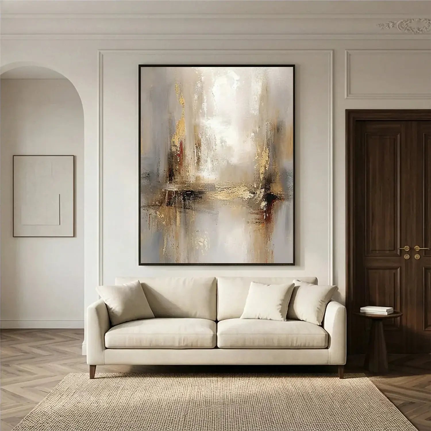 Abstract Painting Canvas #AW013
