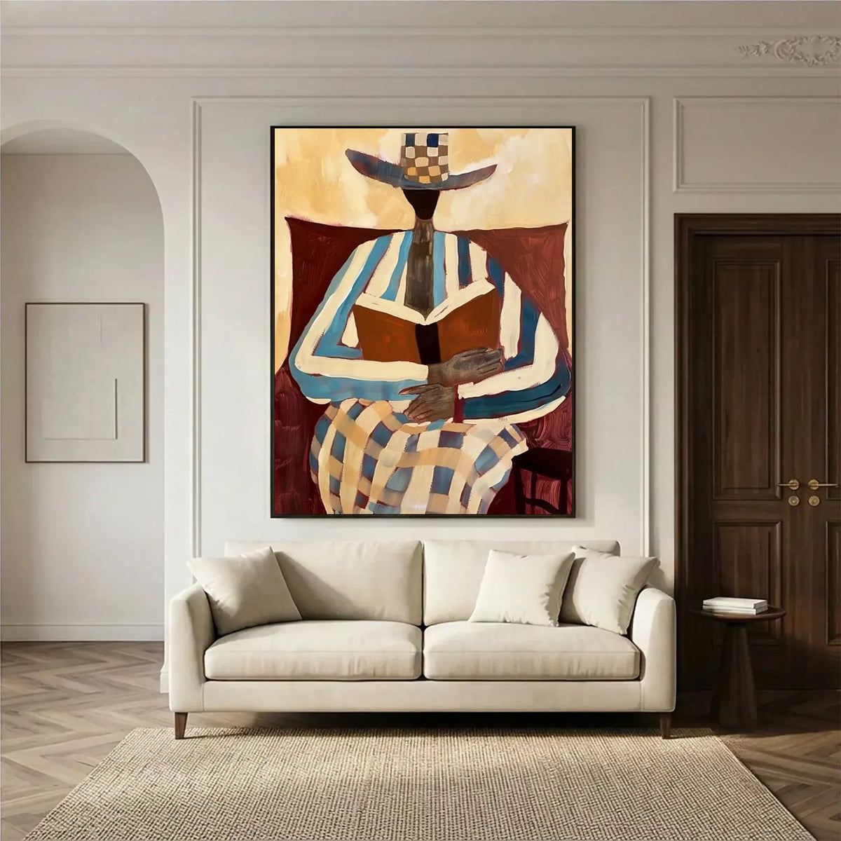 Vintage Americana Art Warm Solitude #VA086