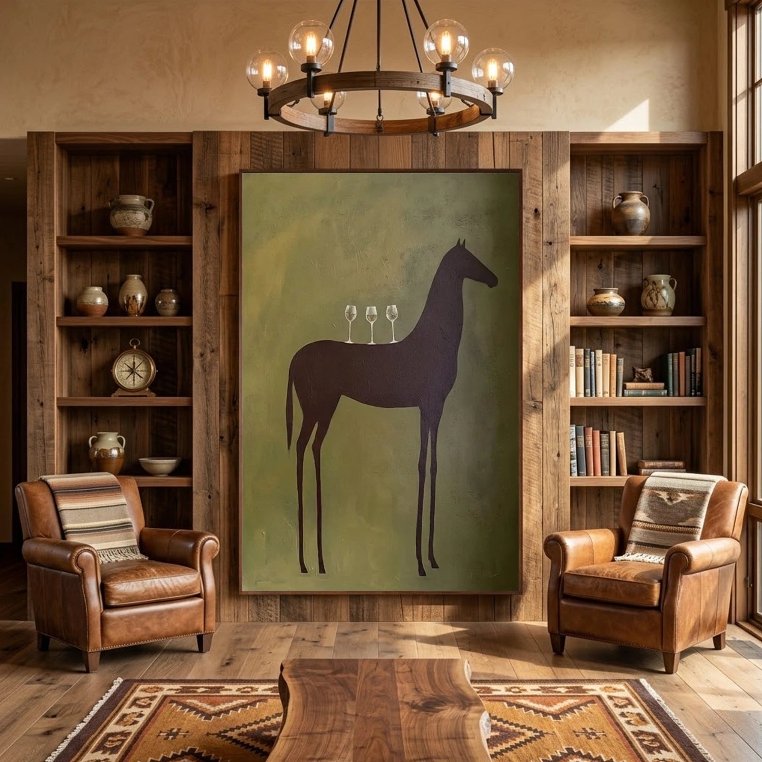 Vintage Americana Art | Quiet Toast